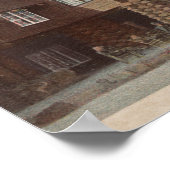 Yellowstone, WY - Entrance Old Faithful Inn Poster (Hoek)