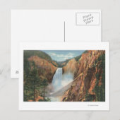 Yellowstone, WY - Grote Herfsten en Grand Briefkaart (Voorkant / Achterkant)
