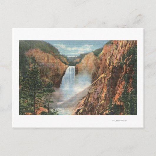 Yellowstone, WY - Grote Herfsten en Grand Briefkaart (Voorkant)