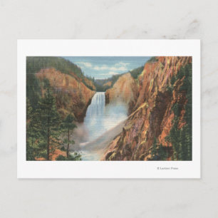 Yellowstone, WY - Grote Herfsten en Grand Briefkaart