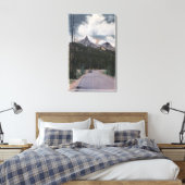 Yellowstone, WY - Index & Pilot Peaks, Cooke Canvas Afdruk (Insitu (Slaapkamer))