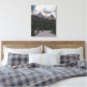 Yellowstone, WY - Index & Pilot Peaks, Cooke Canvas Afdruk (Insitu (Slaapkamer))