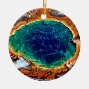 Yellowstone Wyoming Keramisch Ornament