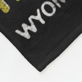 Yellowstone Wyoming Us National Park Camping Hikin Fleece Deken (Hoek)