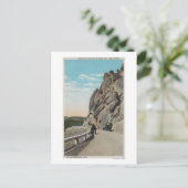 Yellowstone, WYVacationers, oude auto, nabij Briefkaart (Staand voorkant)