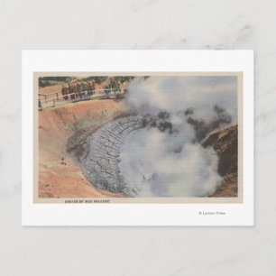 Yellowstone, WYView of Crater of Mud Volcano Briefkaart