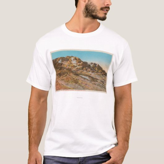Yellowstone, WYView of Jupiter Terrace T-shirt (Voorkant)