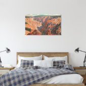 Yellowstone, WYView of Yellowstone Canyon Canvas Afdruk (Insitu (Slaapkamer))