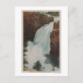 Yellowstone, WYView of Yellowstone River Herfsten Briefkaart (Voorkant)