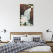 Yellowstone, WYView of Yellowstone River Herfsten Canvas Afdruk (Insitu (Slaapkamer))