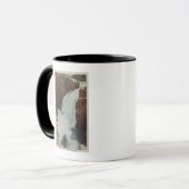 Yellowstone, WYView of Yellowstone River Herfsten Mok (Voorkant links)