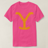 Yellowstone Y T-shirt (Design voorkant)