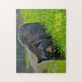 Yellowstone zwart Beer spel puzzel Legpuzzel (Verticaal)