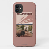 YellowstoneBison Scene Case-Mate iPhone Case (Achterkant)