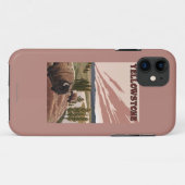 YellowstoneBison Scene Case-Mate iPhone Case (Achterkant (horizontaal))