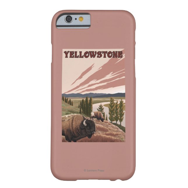 YellowstoneBison Scene Case-Mate iPhone Case (Achterkant)