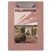 YellowstoneBison Scene Klembord (Voorkant)
