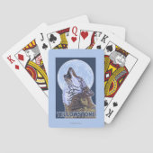 YellowstoneHowling Wolf Speelkaarten (Achterkant)