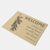 Yellowthroat Vogel en Verse Deurmat (Schuin)