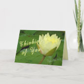 YellowWaterLily-customize Kaart (Voorkant)