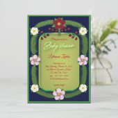 Yellw Hibiscus. (Staand voorkant)