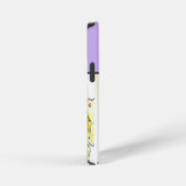 Yelow Daffodil Watercolor Daffodils Floral Flower iPhone Hoesje (Rechterkant)