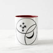 yemanja tweekleurige koffiemok (Center)