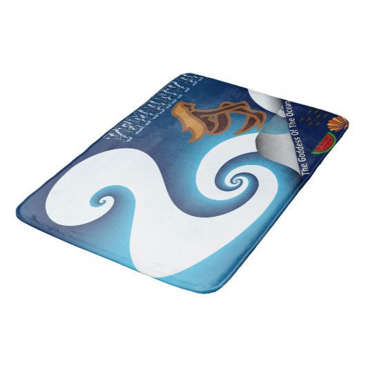 Yemanya, de godin van de oceaan badmat (Gekanteld)