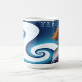 Yemanya, de godin van de oceaan koffiemok (Center)