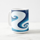 Yemanya, de godin van de oceaan koffiemok (Voorkant links)