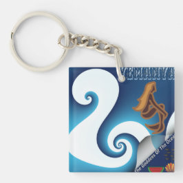 Yemanya, de godin van de oceaan sleutelhanger