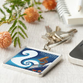 Yemanya, de godin van de oceaan sleutelhanger (Zijkant)