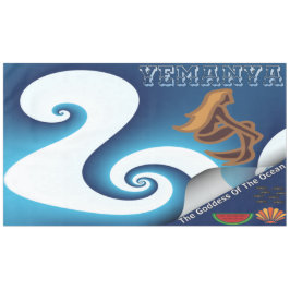 Yemanya, de godin van de oceaan tafelkleed