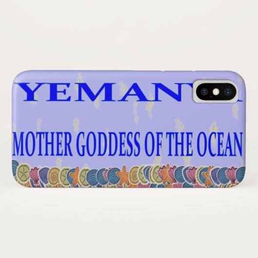Yemanya Moeder Godin van de Oceaan Case-Mate iPhone Case (Achterkant (horizontaal))