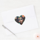Yemaya Afrikaans Zee Godin Zeemeermin Sticker (Envelop)