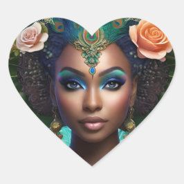 Yemaya Afrikaans Zee Godin Zeemeermin Sticker