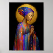 Yemaya Godin van de Liefde Bescherming Healing Por Poster (Voorkant)