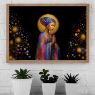 Yemaya Godin van de Liefde Bescherming Healing Por Poster