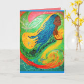 Yemaya Kaart (Gele Bloem)