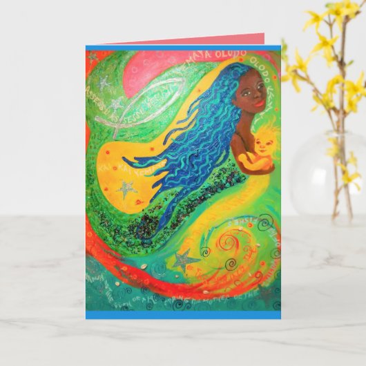 Yemaya Kaart (Gele Bloem)