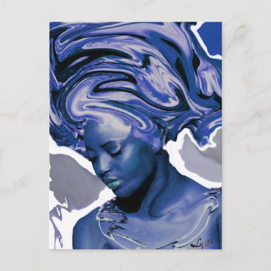 YEMAYA OKUTE VAN LIZ LOZ BRIEFKAART (Voorkant)