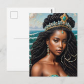Yemaya Orisha Water Goddess Briefkaart (Voorkant / Achterkant)