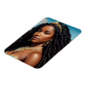 Yemaya Orisha Water Godin Art Magneet (Linkerzijde)