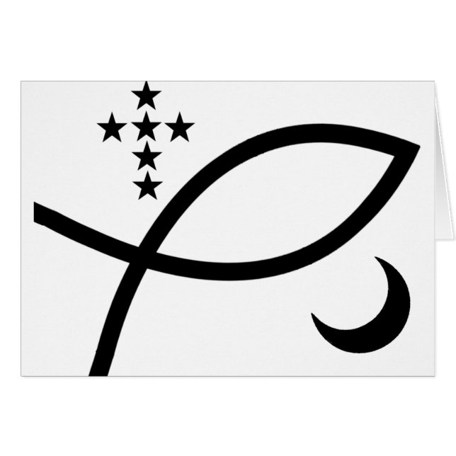 Yemaya Veve in Black (Voorkant Horizontaal)