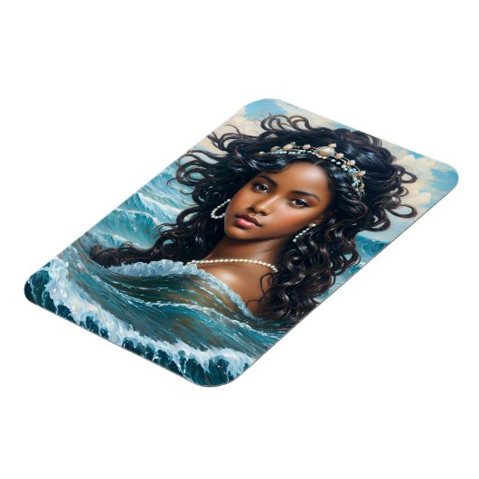 Yemaya Watergodin Orisha Art Magneet (Linkerzijde)