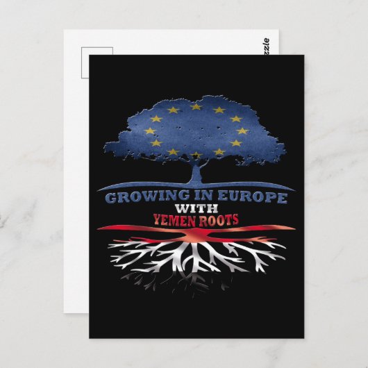 Yemen Briefkaart (Voorkant / Achterkant)