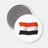 Yemen Vlag Magneet (Voorkant / Achterkant)