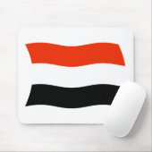 Yemen Vlag Muismat (Met muis)