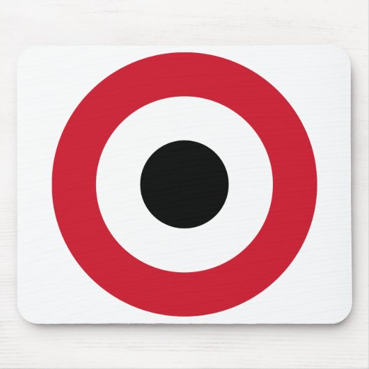 Yemeni Air Force Roundel Muismat (Voorkant)