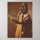 Yemeni Jew, 1914 Nat'l Geographic Mag Illustration Poster (Voorkant)